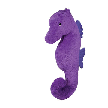 Ecobuddiez - Seahorse From Deluxebase. 17 Inch Seahorse Plush Toy. Eco Friendly Child Safe Seahorse Stuffed Animal Made From Recycled Plastic Bottles.