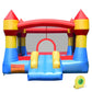 Costzon Inflatable Bounce House, Party Castle Bouncy House For Kids 12Ft L X 9Ft W X 7Ft H Indoor Outdoor Fun W/Large Jumping Area & Fun Slide, Blower, Toddler Bounce House For Backyard Birthday Gifts
