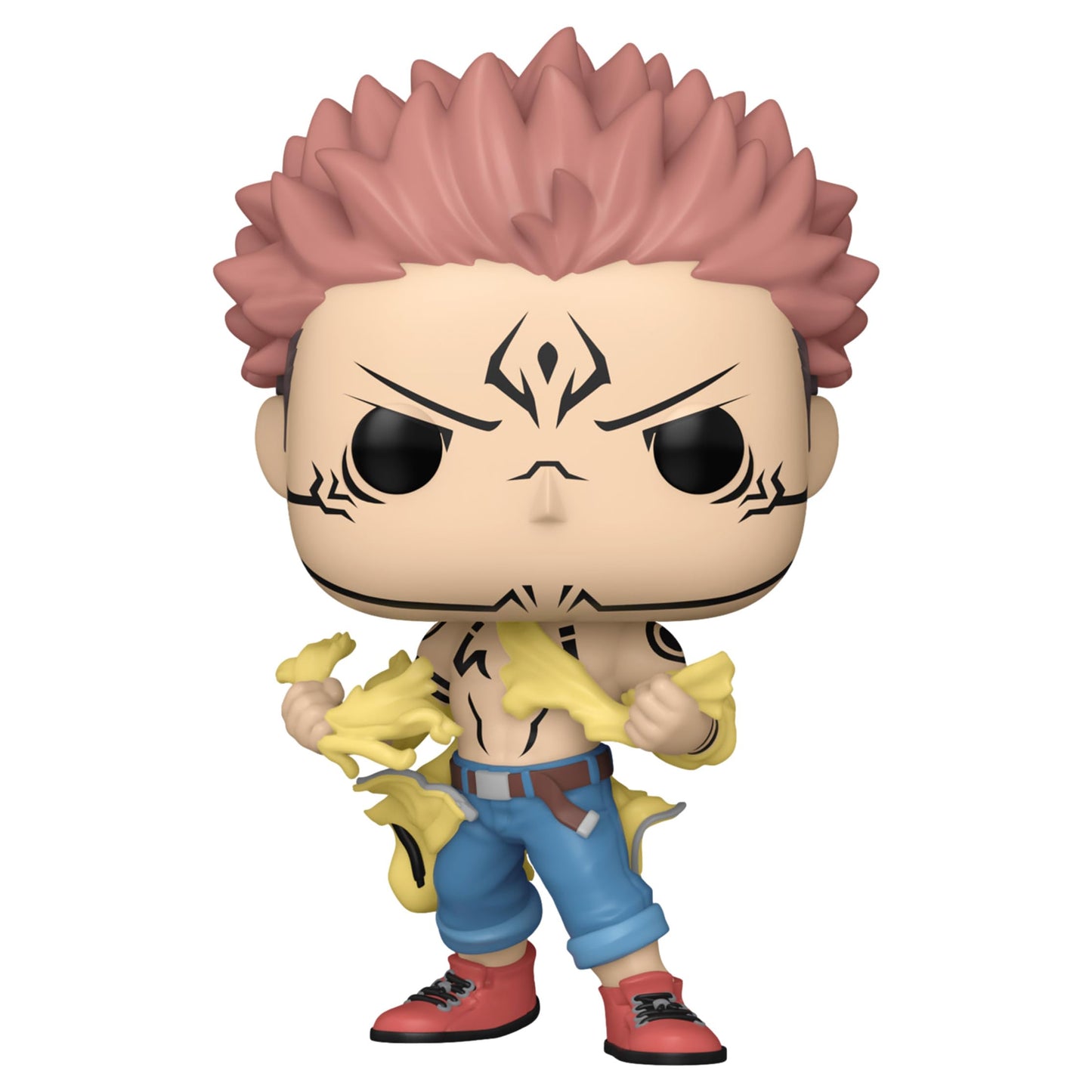 Funko Pop! Animation: Jujutsu Kaisen - Ryomen Sukuna Tearing Shirt Special Edition Multicolor Vinyl Figure Exclusive #1483