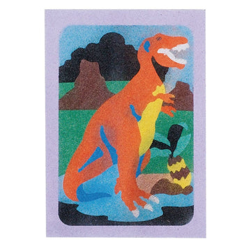 Sand Art Boards - Dinosaurs, 5 x 7 (Pack of 12)