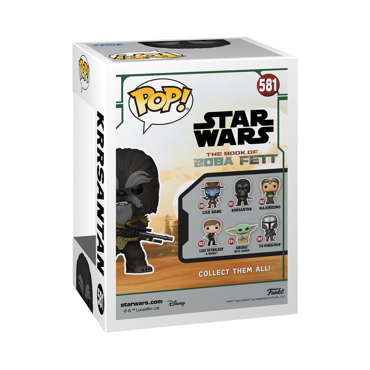 Funko Pop! Star Wars: The Book Of Boba Fett - Krrsantan