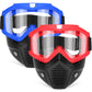 Pokonboy 2 Pack Detachable Masks, Tactical Mask With Goggles Compatible With Nerf Rival, Apollo, Zeus, Khaos, Atlas, & Artemis Blasters Rival Mask
