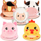 Mimorou 50 Count Farm Animal Plates Farm Barn Birthday Party Decorations Paper Plates Chicken Pig Cow Sheep Horse Barnyard Suppl