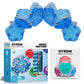 Dyrdm Magnetic Fidget Sphere 12 Pcs Magnetic Pentagons Magnet Sphere Fidget Toys Magnetic Building Blocks Stress Relief Desk Toys For Adults Blue