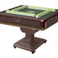 Folding Automatic Mahjong Table 40Mm American Mahjong Numbered Tiles Foldable Style With 2 Sets Of Tiles + 4 Racks Built-In Hard