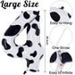 Cow Print Number 4 Balloon, Large 40 Inch Cow Number Birthday Balloons, Foil Mylar Number 4 Balloons For 4 Year Old Birthday Par