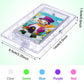 Skylety 5 Pcs Money Puzzle Box Gift Card Box Plastic Puzzle Card Holder Fun Maze Intellectual Pinball Machine Game for Teens and mature-themeds Birthday Party Favors(Clear  Blue  Purple  Pink  Green)
