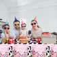 3Pack Holy Cow Im One Birthday Table Cloth Decorations for Baby Girl, Pink Cow First Birthday Table Cover Party Supplies, Cow Th
