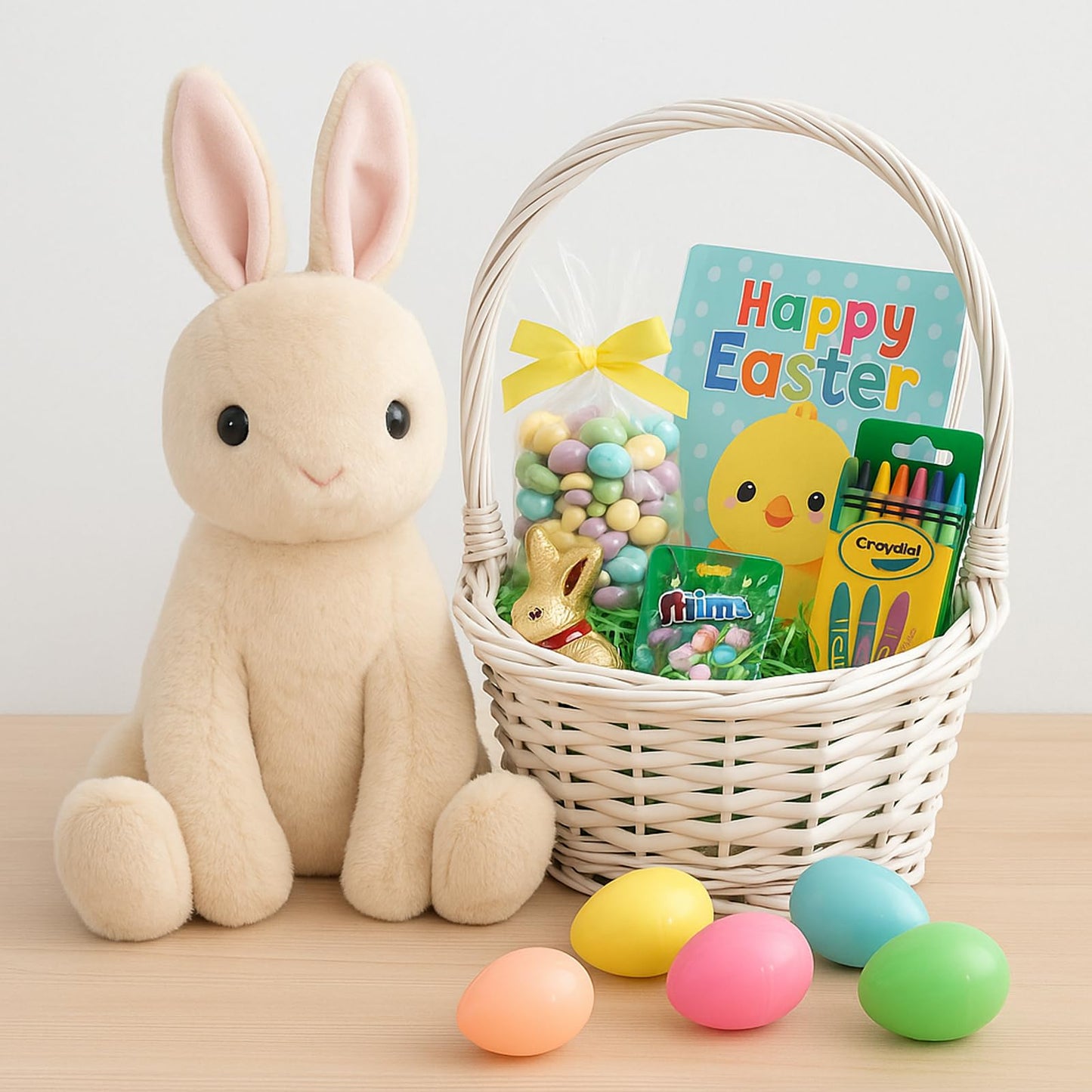 WEIGEDU 17.3-Inch Rabbit Bunny Stuffed Animal Plush Toy for Kids, Boys, Girls, Babies - Perfect Birthday, Easter, and Christmas