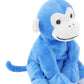Weigedu Ape Monkey Stuffed Animal Plush Toys, Soft Cute Blue Monkey Toy For Toddlers & Kids, 7.9'