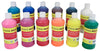 School Smart Tempera Paints For School And Arts And Crafts Use, 16 Ounces Each, Assorted Colors, Set Of 12