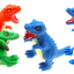 Ja-Ru Stretchy Toy Dinosaur Toy (1 Unit) T-Rex Rubber Dino ,Super Squishy And Individually Packed Fidget Toys For Boys, Realisti