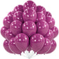 PartyWoo 12 Inch Purple Rubber Balloons, 50 pcs Boho Dark Purple for Birthday, Wedding, Party Decorations, Balloon Garland/Arch