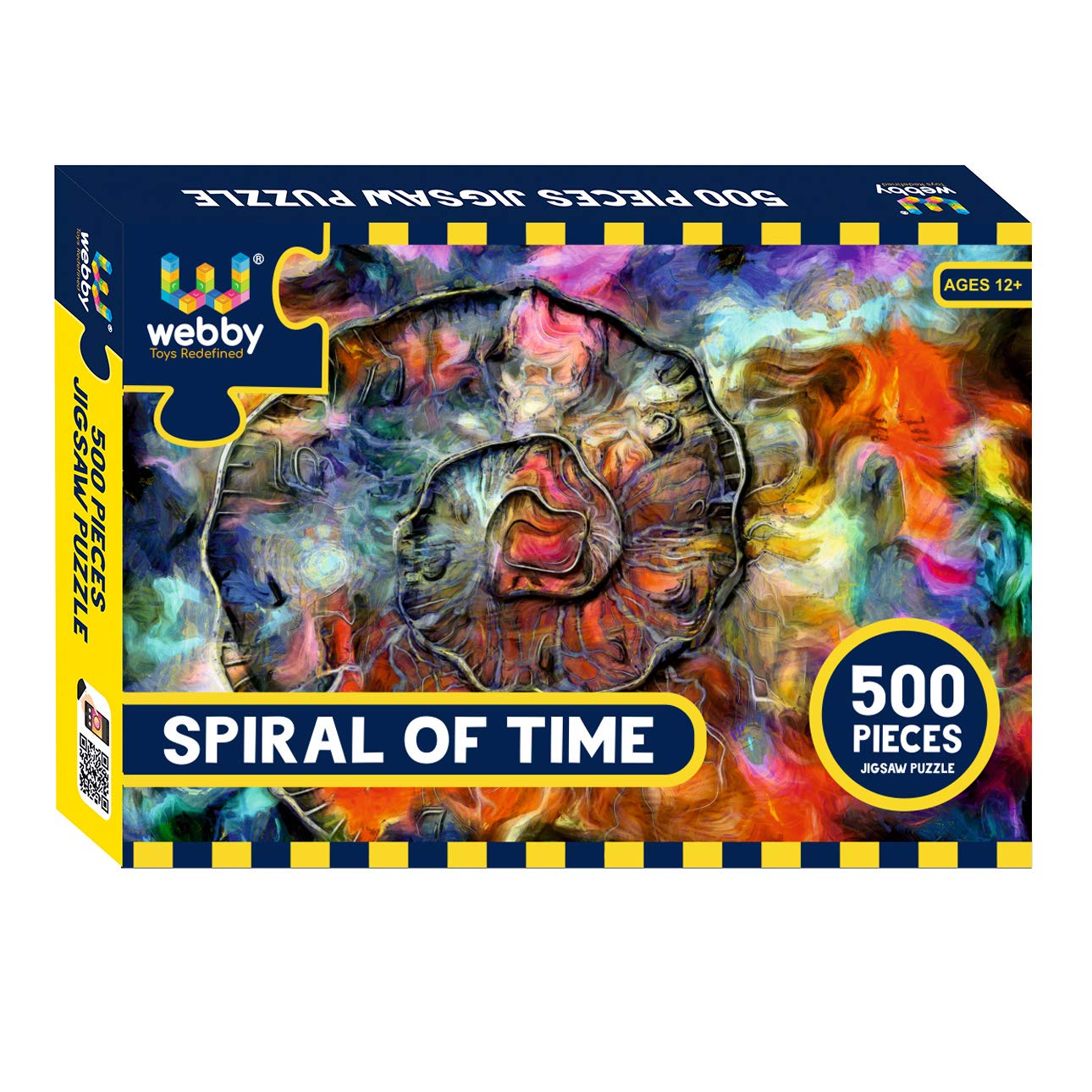 Webby Kid Spiral Of Time Jigsaw Puzzle, 500 Pieces