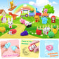 Palmatte 40Pcs Mini Animal Erasers Kids Prizes Treasure Box Toys Classroom Rewards Desk Pets Pencil Erasers Bulk Cute School Supplies Kids Party Favors Goodie Bag Stocking Stuffers Easter Egg Fillers