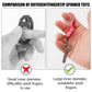 Keychain Spinner Fidget Toy With Key Ring, Funny Finger Spinning Key Chain Portable Key Holder Toys For Teens Adults Men Women Finger Exercising (Red)