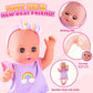 AuntyFey Baby Doll with Accessories Set, Baby Dolls Set for Toddler Girls 3-5 6-12, Baby Doll Playset, Baby Dolls for 5 Year Old