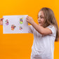 24 Sheets Cupcake Make A Face Sticker Sheets For Kids Todders Activities, Make Your Own Stickers For Kids Birthday Party Favor S