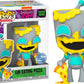 Funko Pop! Invader Zim - Gir Eating Pizza #1332 Vinyl Figure, Multicolour, Taille unique, Special Edition