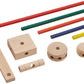 Schylling Mkt Super Makit Classic Wood Construction Toy, 3+ Years, 70-Pieces (1 Ea)