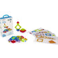 Miniland Translucent Stacking Pyramids. Educational Toy for Children from 3 to 6 Years. Comes with 25 Pieces and 4 Transparent A