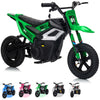 24V Electric Dirt Bike for Kids, 350w Electric Motorcycle for Kids - Up to 13.67Mile/h Long-Range, Ride on Motorcycle with Rear 