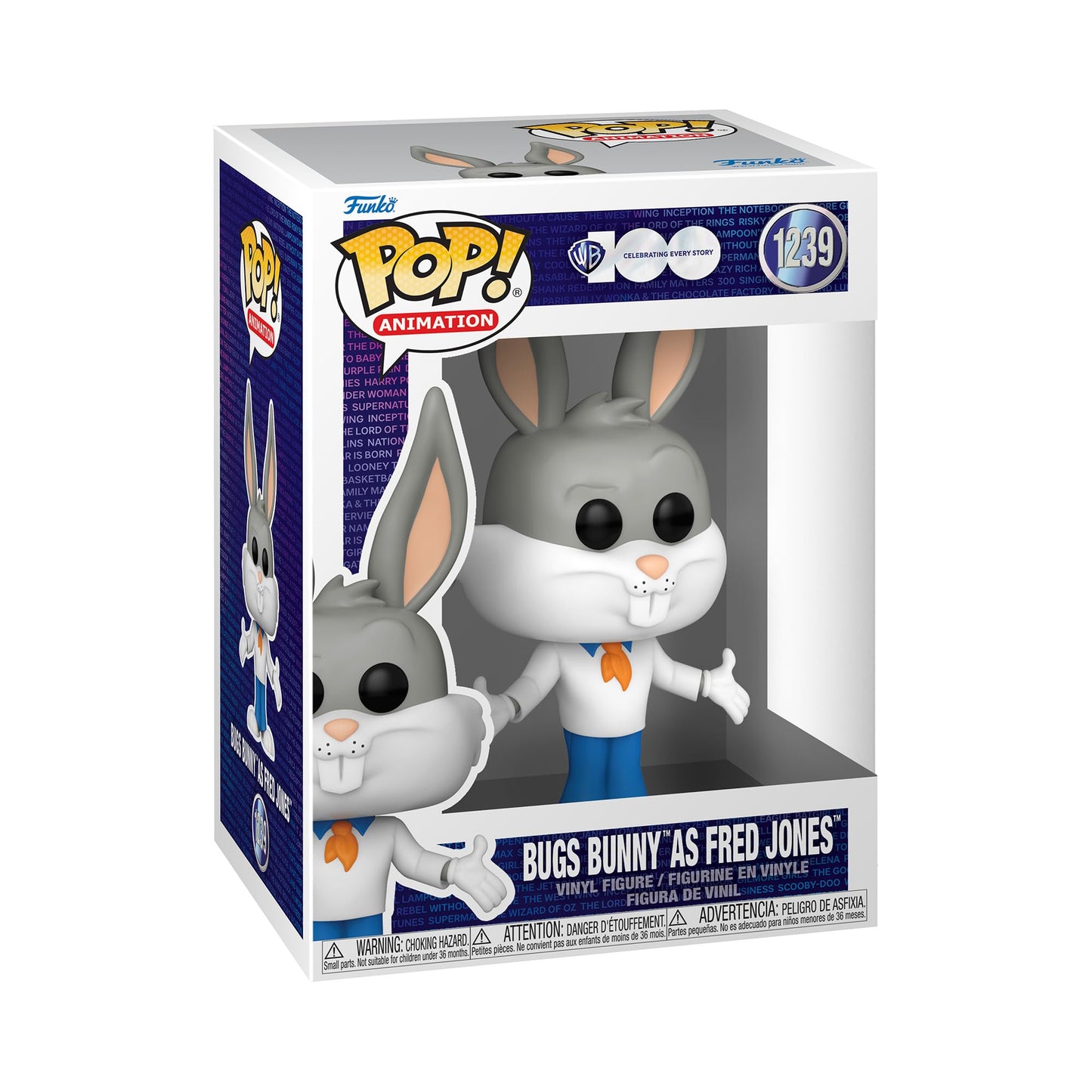Funko Pop! Animation: Wb 100 - Looney Tunes, Bugs Bunny As Fred Jones