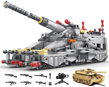 Military Dora Tank Toy Building Set, Compatible With Lego Military Ww2 Classic Amry Building Block, Gift For Military Enthusiast