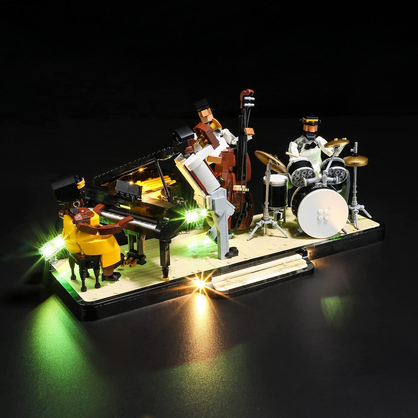 Yeabricks Led Light For Lego 21334 Ideas Jazz Quartet Building Blocks Model (Lego Set Not Included)