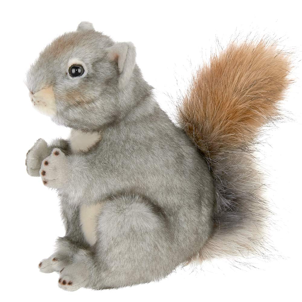 Bearington Peanut Plush Squirrel Stuffed Animal, 8.5", Soft Plush Material, Model 241522, Adorable Gift for Kids