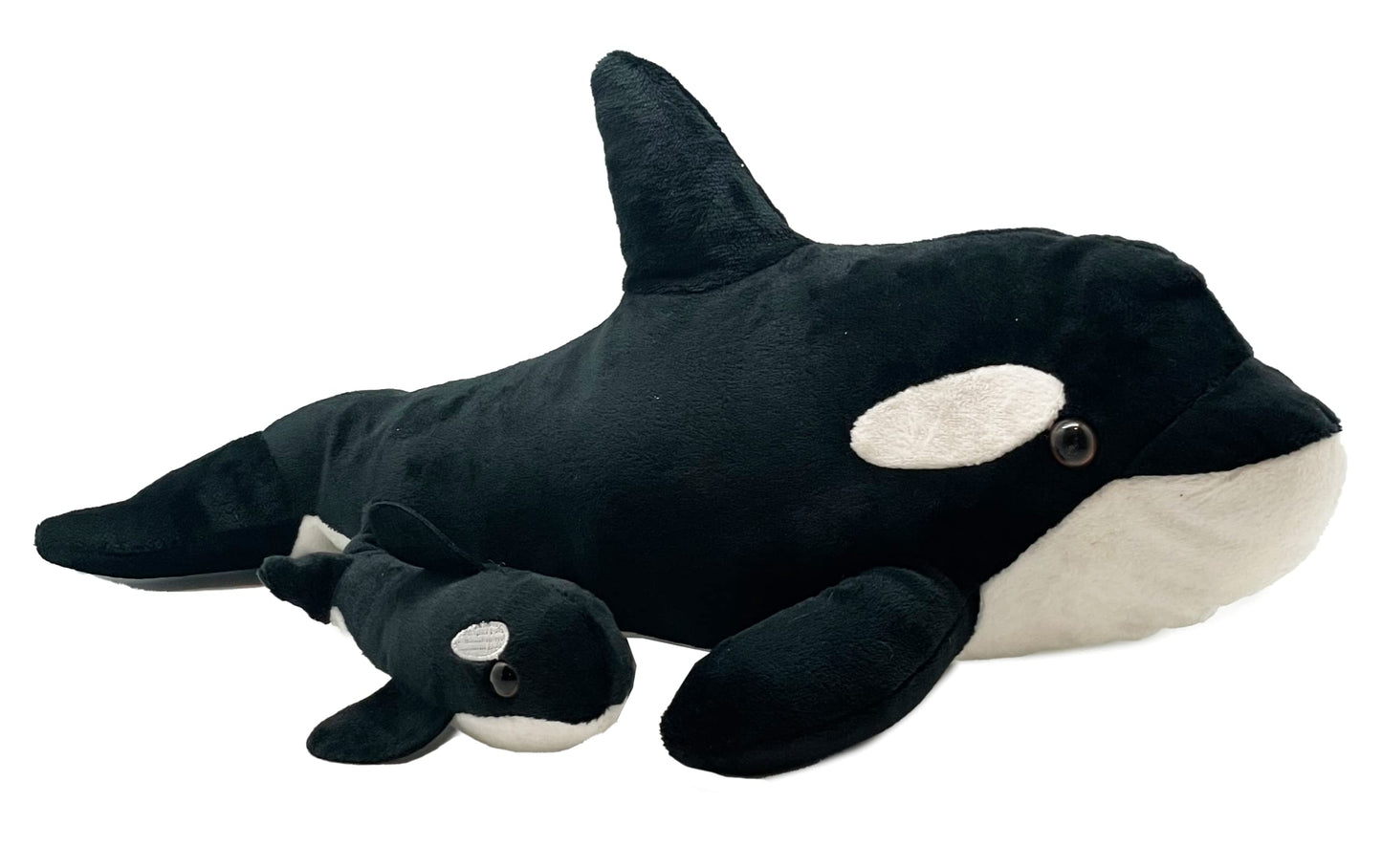 Funstuff Orca With Baby - Stuffed Animal Plush 16''