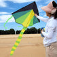 Simxkai 3 Pack Delta Kite, Green, Blue & Orange Kite For Kids & Adults, The Easiest Flying Beach Kites For Family Trip Outdoor G