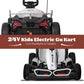 24V Electric Go Kart for Kids, Drift Racing Go Kart, Licensed BMW 7.5 MPH Electric Go Kart with Drift Race Pedal, Adjustable Sea