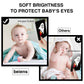 Beiens High Contrast Baby Flashcards, Newborn Brain Development Toys, Visual Stimulation Learning Activity Cards, 20 Pcs 40 Pages Educational Infants Gift (3-6 Months (Black & White & Color))