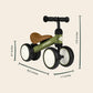 Retrospec Cricket Baby Walker Balance Bike, 4 Wheels, Olive Drab, Model 5350, Toddler Bicycle Toy for Ages 12-24 Months
