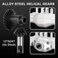 INJORA +4mm Diamond Axles with Lay Down Servo Mount & Links for 1/18 TRX4M(Silver)