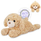 SuzziPals Heatable & Coolable Golden Retriever Stuffed Animals, Microwavable Stuffed Animal Heating Pad for Period Cramps, Laven