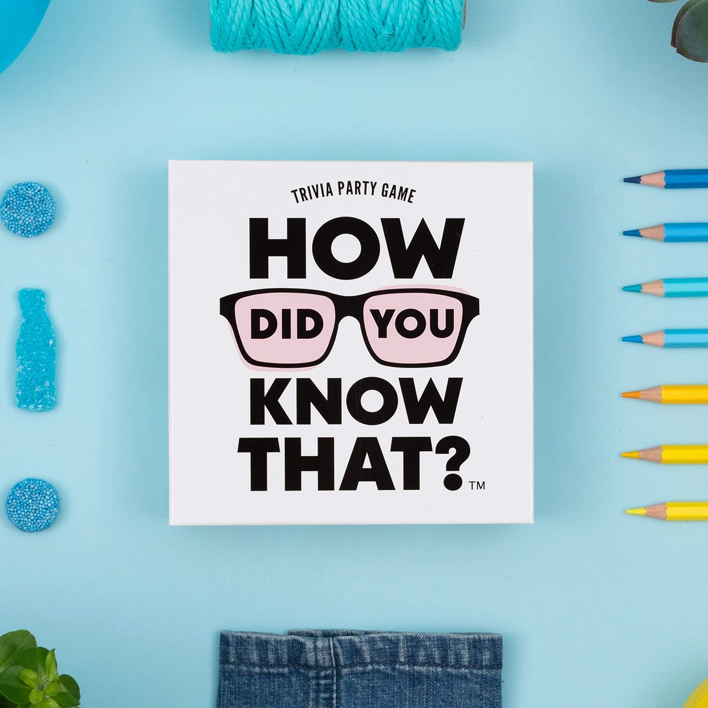 Hygge Games Trivia Party Game - How Did You Know That? - White - Model 21132 - Paper - 1 EA
