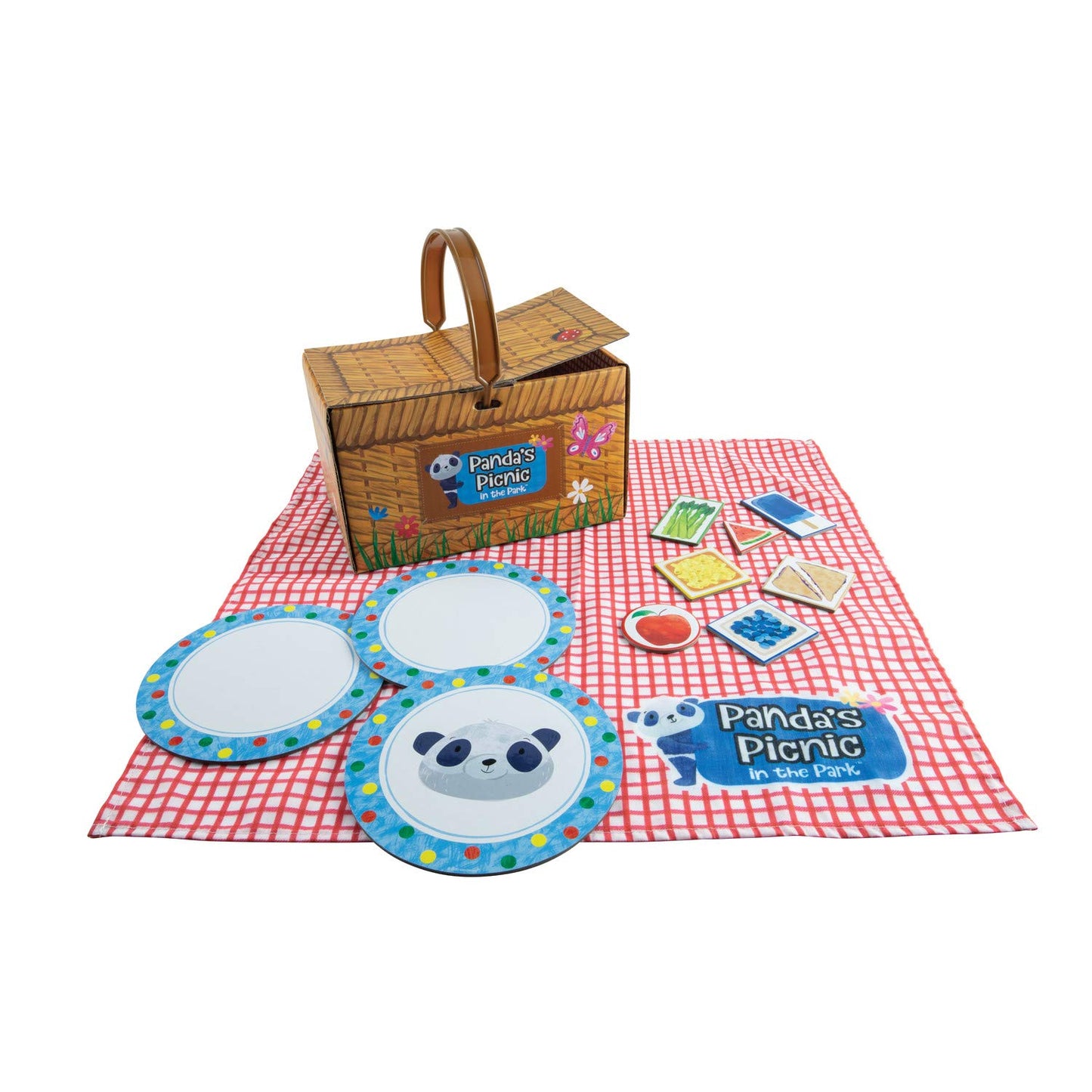 Peaceable Kingdom Games For Parents & Their 2-Year-Olds: Pandas Picnic In The Park - Toddler & Preschool Board Game Of Matching