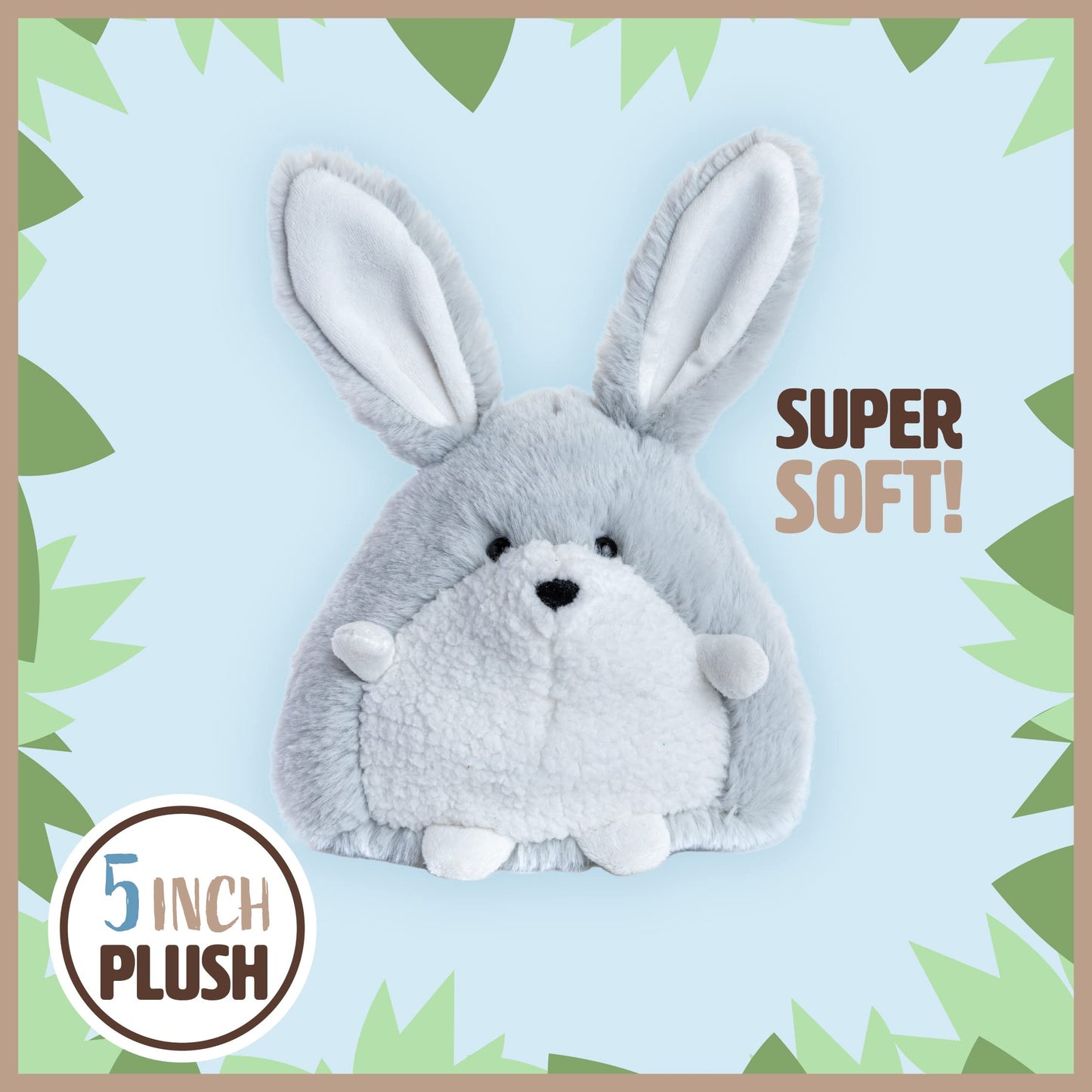 Kids Preferred Sustain A-Mals Bowen The Bunny Stuffed Animal Plush, Made With Recycled Materials