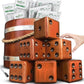 Swooc Games - Yardzee, Farkle & 20+ Giant Dice Games (All Weather) Yard Dice With Wooden Bucket, 5 Scorecards & Marker - Jumbo Dice Yard Game - Extra Large Yard Games For Adults - Jumbo Lawn Games