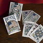 Bicycle American Flag Poker Size Standard Index Playing Cards - 1036202,10 Years Old And Up