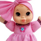Baby'S First Soft & Cuddly Baby Kisses Doll - Dressed In Pink Top And Print Leggings - Press Her Tummy For A Sweet Kisses Sounds And Says I Love You