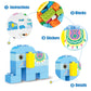 Building Blocks Set For Toddlers, Creative Large Building Bricks, Toy Animals Building Kit With Storage Box, Preschool Learning Educational Toys For Kids Boys Girls Gifts For 3+ Years Old (122 Pieces)
