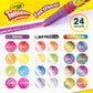 Crayola Twistables Crayons (24Ct), Special Effects Crayons For Kids, No Sharpening Coloring Supplies, Less Mess, Gifts For Kids