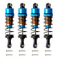 HOBOHY 70mm RC Oil Filled Shock Absorbers Kit for Tamiya CC01 WR-02 Axial SCX10 D90 HPI HSP 1/10 RC Car Upgrade Parts(BU)