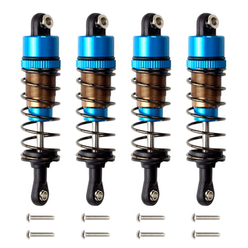 HOBOHY 70mm RC Oil Filled Shock Absorbers Kit for Tamiya CC01 WR-02 Axial SCX10 D90 HPI HSP 1/10 RC Car Upgrade Parts(BU)