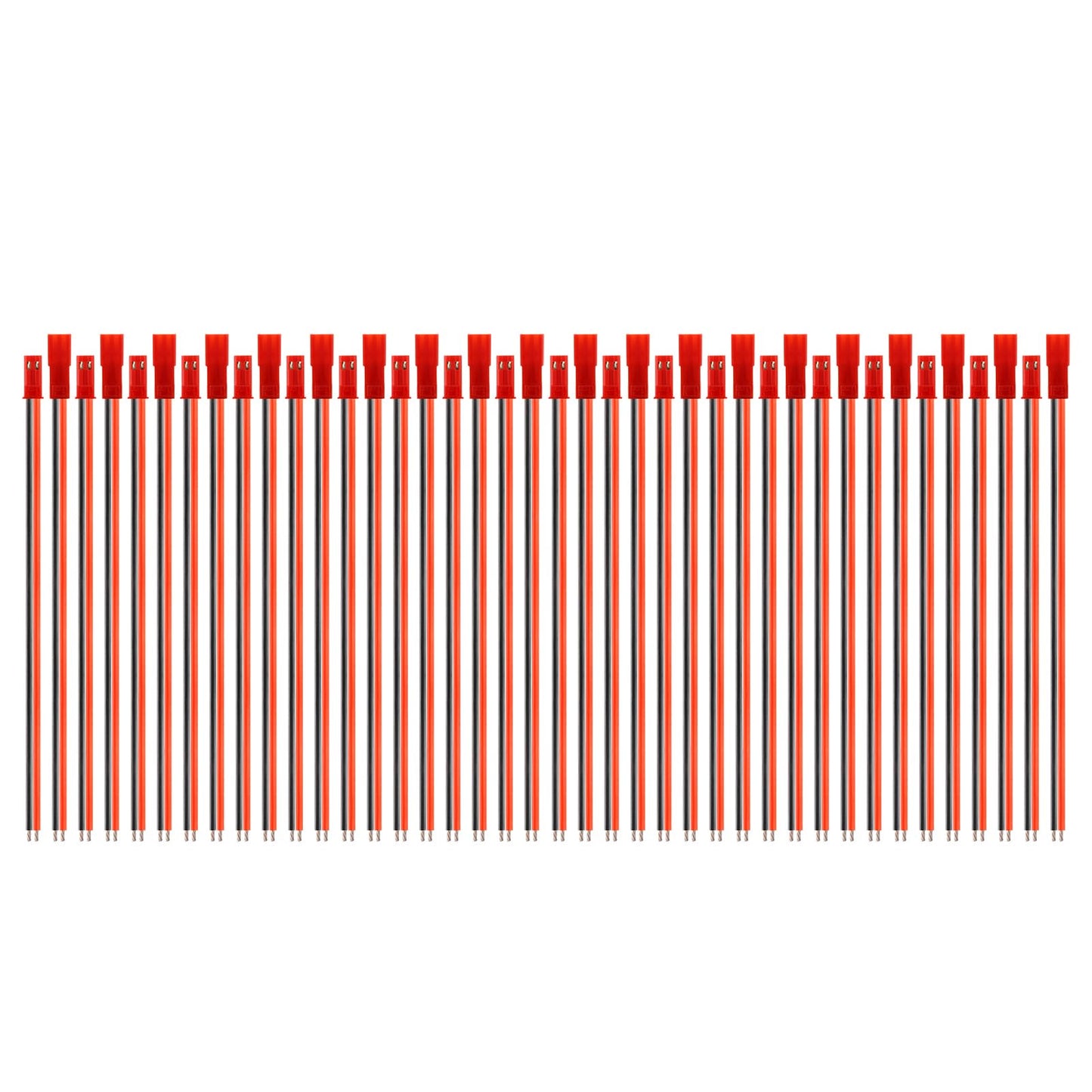 20 Gauge Silicone Connector for JST, SIM&NAT 5.9 inch 2 Pin Male Female for JST RCY Plug Connectors Cable Wire for RC Toys Batte