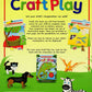 Craft Activity Pad - Craft Play - Includes Cool Stickers