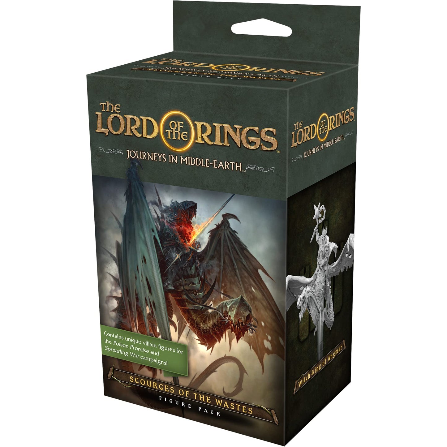 Fantasy Flight Games The Lord of the Rings Journeys in Middle-earth Figure Pack - Adventure Board Game, 1-5 Players, Ages 14+, Multicolor